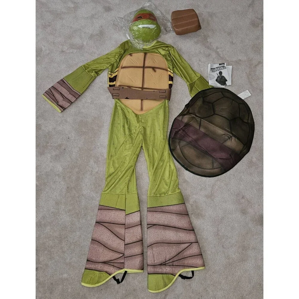 Michaelangelo TMNT Teenage Mutant Ninja Turtle Halloween Costume Youth Large